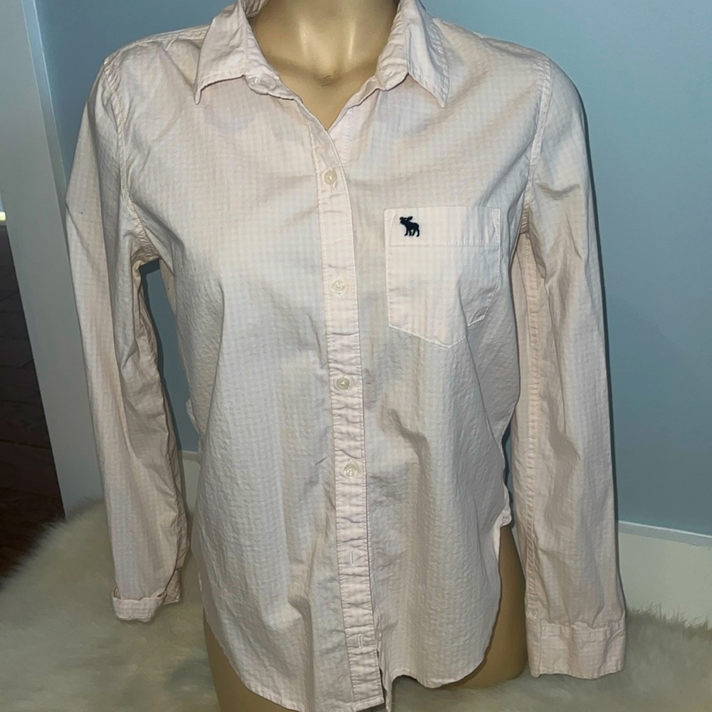 Abercrombie & Fitch Gingham Button Down , S